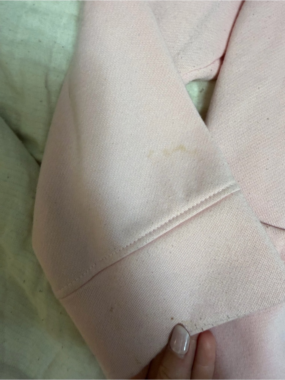 Light Pink Women's Button-Up Jacket - Picture 5 of 7
